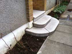 ew granite doorsteps from Step by Step Granite Glasgow