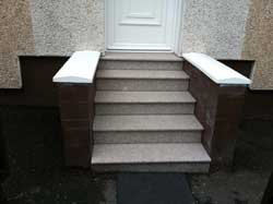 ew granite doorsteps from Step by Step Granite Glasgow